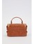 Camel Ikili Kemer Görünümlü El Çantası 4