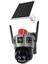 O-Kam 7050 Wifi Solar 10X Optik Zoom 3mp+3mp 2 Kamera 3 Görüntü Sirenli Akıllı Kamera Beyaz 1