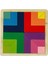 Renkli Ahşap Tangram 24 Parça Zeka ve Eğlence Oyunu 18X18CM 1