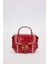 Kırmızı Kenar Desenli Dikişli El Çantası 1