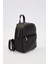 Siyah Fermuar Gözlü Sırt Çantası 2