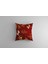 Yılbaşı Temalı Kırmızı Kırlent Kılıfı 43X43, Şık ve Sıcak Hediye Seçeneği 5