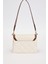 Krem Örgü Kapak Model Omuz Çantası 4