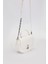 Beyaz Zincir Askı Detaylı El Çantası 2