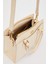 Krem Çift Gözlü Klasik El Çantası 3