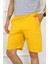 Erkek Pamuk Sarı Şort 1
