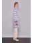 Lila Yuvarlak Desenli Tunik 3