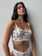 Çiçek Desenli Balenli Kapsız Bralet Takım 1