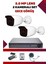 2 Kameralı Hd Set - 5mp Sony Lensli Full Hd Gece Görüşlü Güvenlik Kamerası Sistemi 1