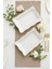 2 Adet Gold Beyaz Serenat Kayık Tabak 24X15X4CM 2