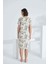 Bambu Kısa Kol Yazlık Kadın Elbise 72238 4