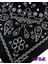 Cafbaf Kare Bandana Klasik MODEL.8523 - Siyah 2