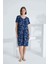 Bambu Kısa Kol Yazlık Kadın Elbise 72236 1