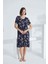 Bambu Kısa Kol Yazlık Kadın Elbise 72239 2