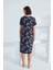 Bambu Kısa Kol Yazlık Kadın Elbise 72239 4