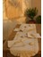 Fırfırlı Masa Runner 150X50 cm – Şık Dekoratif Masa Örtüsü 2