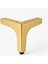 Dekor 17 cm Gold Altın Metal Mobilya Ayağı Dayanıklı Ayak Modern Tasarım Koltuk Sehpa Tv Ünitesi 4