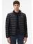 Synthetic Fill Jacket Gizlenebilir Kapişonlu Şişme Erkek Mont Siyah 1