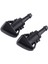 2x Ön Cam Yıkayıcı Nozulları Chrysler Dodge Ram Jeep Için Silecek Sprey Kiti 4805742AB Parça Numarasını Değiştiriyor (Yurt Dışından) 5