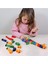 Renkli Ahşap Zürafa ve Alfabe Sayılar Yapboz, 41 Cm, Eğlenceli Öğrenme Seti 2