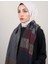 Kadın Çift Taraflı Omuz Şal Renkli Saçaklı 70*200CM Standart 2