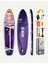 350X89X15 Supboard Paddle Board Şişme Sörf Tahtası Tam Set Sup Board Ultra Violet 1