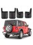 Ön ve Arka Sıçrama Korumaları Çamurluk Fişekleri Jeep Wrangler Için Çamur Flepleri Jl 2018-2024 Çamur Sıçrama Muhafızları Kiti (Yurt Dışından) 2