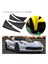 Araba Ön+Arka Tekerlek Çamurluk Muhafızları Flaps Çamurluklar Chevrolet Corvette C7 2014-2019 Için Kapak Kaplama (Yurt Dışından) 1