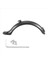 Xiaomi Mijia M365 Elektrikli Scooter Kaykay Için Mudguard Fender Guard -Black (Yurt Dışından) 3