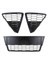 3pcs Araba Petekli Ön Tampon Ford Focus 2012 2013 2014 Için Alt Izgara Izgaraları (Yurt Dışından) 3