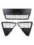 3pcs Araba Petekli Ön Tampon Ford Focus 2012 2013 2014 Için Alt Izgara Izgaraları (Yurt Dışından) 4