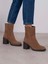 Priya Camel Süet Hakiki Deri Kadın Bot 3