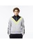 Erkek Regular Fit Fermuarlı Renk Bloklu Gri Sweatshirt 1
