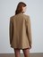 60779 Oversize Blazer Ceket-Camel 4