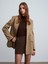 60779 Oversize Blazer Ceket-Camel 5
