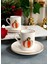Fine Living Elegant Pumpkin 4 Parça 2 Kişilik Kahve Fincan Takımı 2