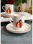 Fine Living Elegant Pumpkin 4 Parça 2 Kişilik Kahve Fincan Takımı 4