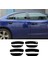 Dodge Charger Için 2011-2023 Dış Kapı Kolu Kapak Trim ve Kapı Kasesi Kapak Döşeme Aksesuarları Siyah 8 Pcs (Yurt Dışından) 4