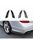 Araba Arka Tampon Dudak Difüzör Splitter Winglet Apron Spoiler Mercedes Benz W204 Amg Hattı 2008-2014 Parlak Siyah (Yurt Dışından) 2