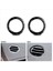 10PCS Karbon Fiber Iç Merkez Konsol Konsolu Gösterge Tablosu Hava Havalandırma Outlet Benz C-Serisi W204 2007-2013 (Yurt Dışından) 3