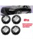 4pcs Araba LED Arka Lamba Ampul Kombinasyonu Işık Modülü 81536-52C80 Toyota C-Hr Camry Lexus LS500 LS500H 81536-60C30 (Yurt Dışından) 3