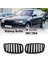 1 Çift Mat Siyah Ön Izgara Bmw E83 X3 Lcı Facelift 2007-2010 Için (Yurt Dışından) 2