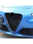Alfa Için Romeo Giulia 2017-2019 Ön Hava Grilles Logo Dekorasyon Yüzük Kapak Trim Sticker Frame Aksesuarları (Yurt Dışından) 3