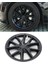 Tesla Model 3 Tekerlek Kapağı Thunder Style Wheel 18 Inç Hub Kapağı Trim Araç Aksesuarları - Mat Siyah (Yurt Dışından) 2