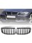 Bmw 3 Serisi E91 2005-2008 Için Araba Chrome Çift Hatlı Ön Kaput Böbrek Izgara Mesh Met For Spor Yarışları Izgaraları (Yurt Dışından) 2