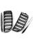 Bmw 3 Serisi E91 2005-2008 Için Araba Chrome Çift Hatlı Ön Kaput Böbrek Izgara Mesh Met For Spor Yarışları Izgaraları (Yurt Dışından) 3