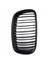 Mat Siyah Ön Tampon Çift Çabuk Ön Böbrek Izgara Izgara For-Bmw X5 X6 E70 E71 2007-2014 (Yurt Dışından) 4