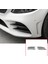 4pcs Karbon Fiber Araba Ön Tampon Spoiler Sis Lambası Izgara Trim Kapak Mercedes-Benz C-Sınıf C200 C260 W205 2019+ (Yurt Dışından) 4
