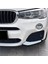 Bmw X3 F25 X4 F26 M Sport 2014-2017 Ön Tampon Dudak Açısı Difüzör Spluser Spoiler Koruyucu Parlak Siyah (Yurt Dışından) 5