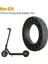 2x 10 Inç Kauçuk Katı Lastikler Dokuzbot Için Maksimum G30 Elektrikli Scooter Petek Şok Emici Sönümleme Lastik Siyah (Yurt Dışından) 2